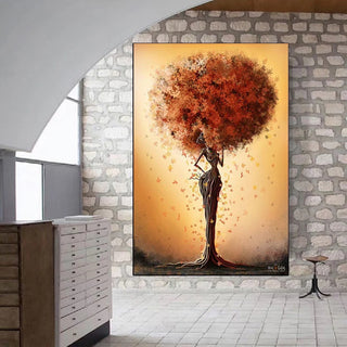 Quadro Albero Colorato