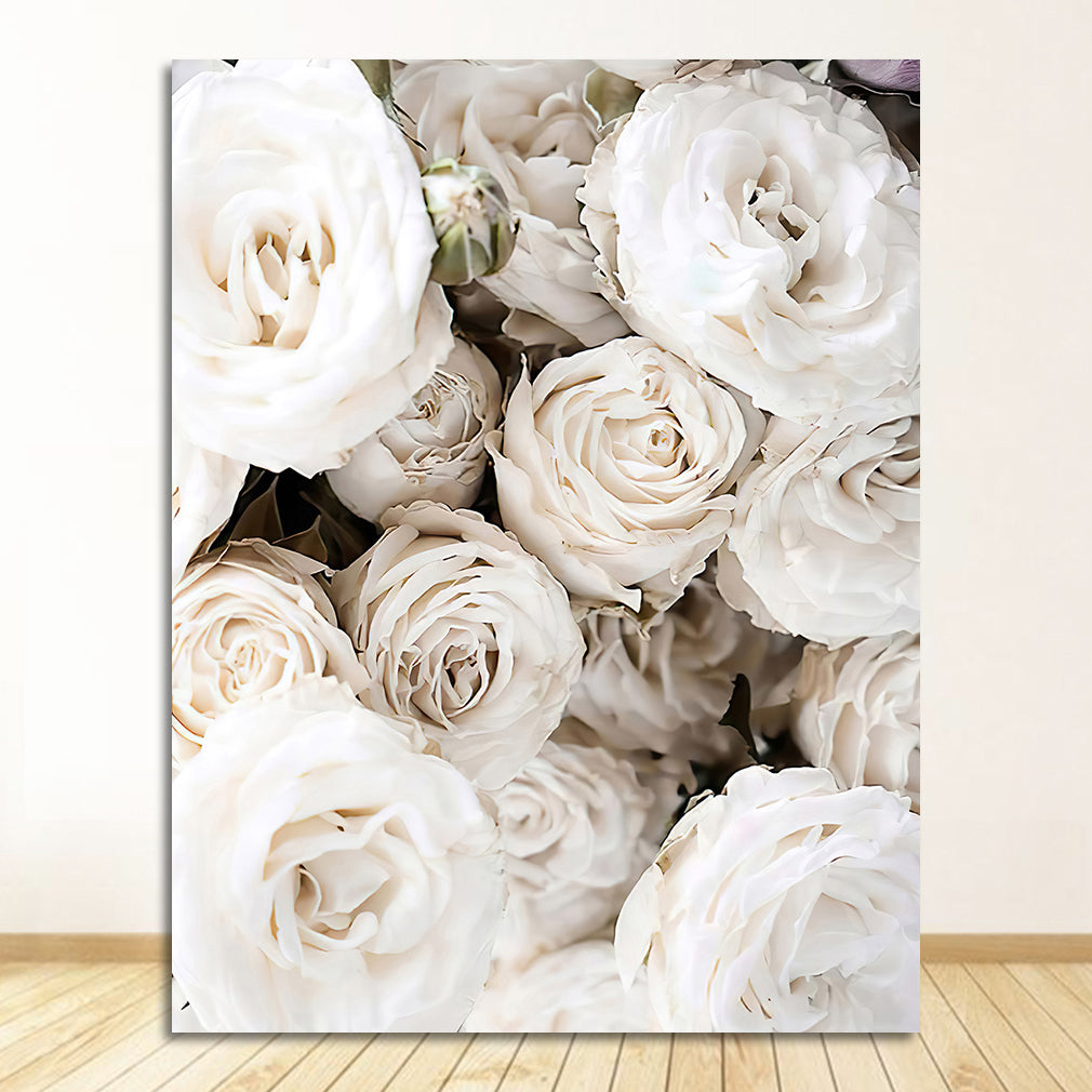 Poster fiori bianchi