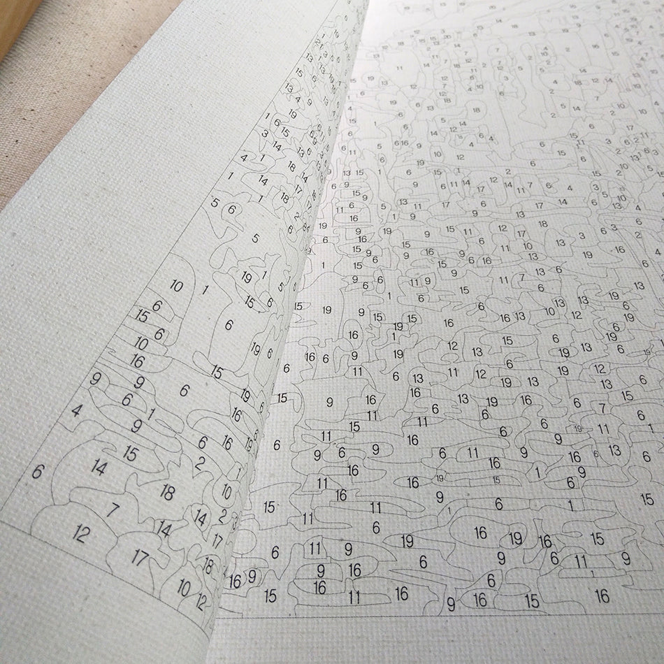 Quadro New York notturna