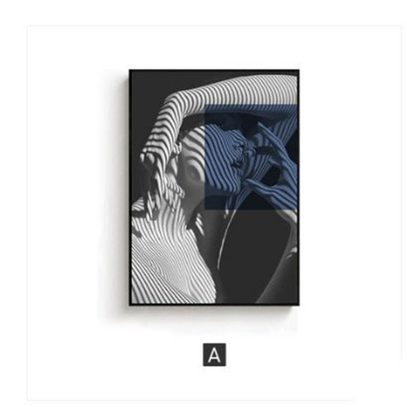 Quadro astratto blu