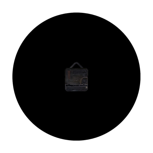 Orologio da parete nero con formule