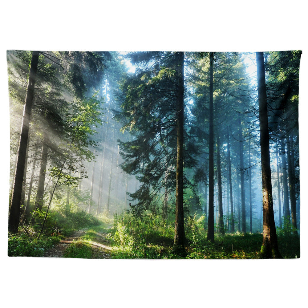 Quadro foresta verde