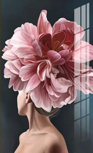 Quadro Donna Floreale