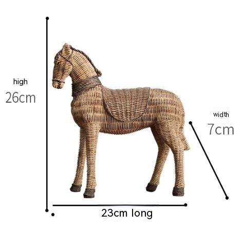 Cavallo decorativo nordico