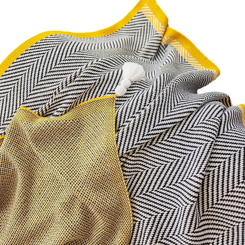 Plaid divano maglia