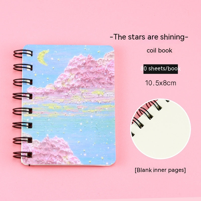 Quaderno tascabile notte stellata