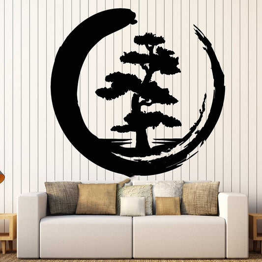 Adesivi da muro stile zen