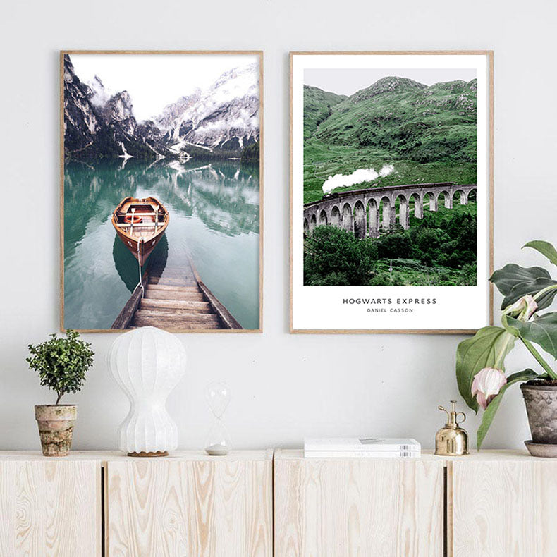Quadro Paesaggio Nordico