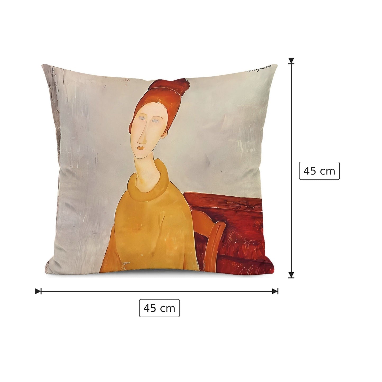 Fodera Cuscino Amedeo Modigliani - 45x45 cm