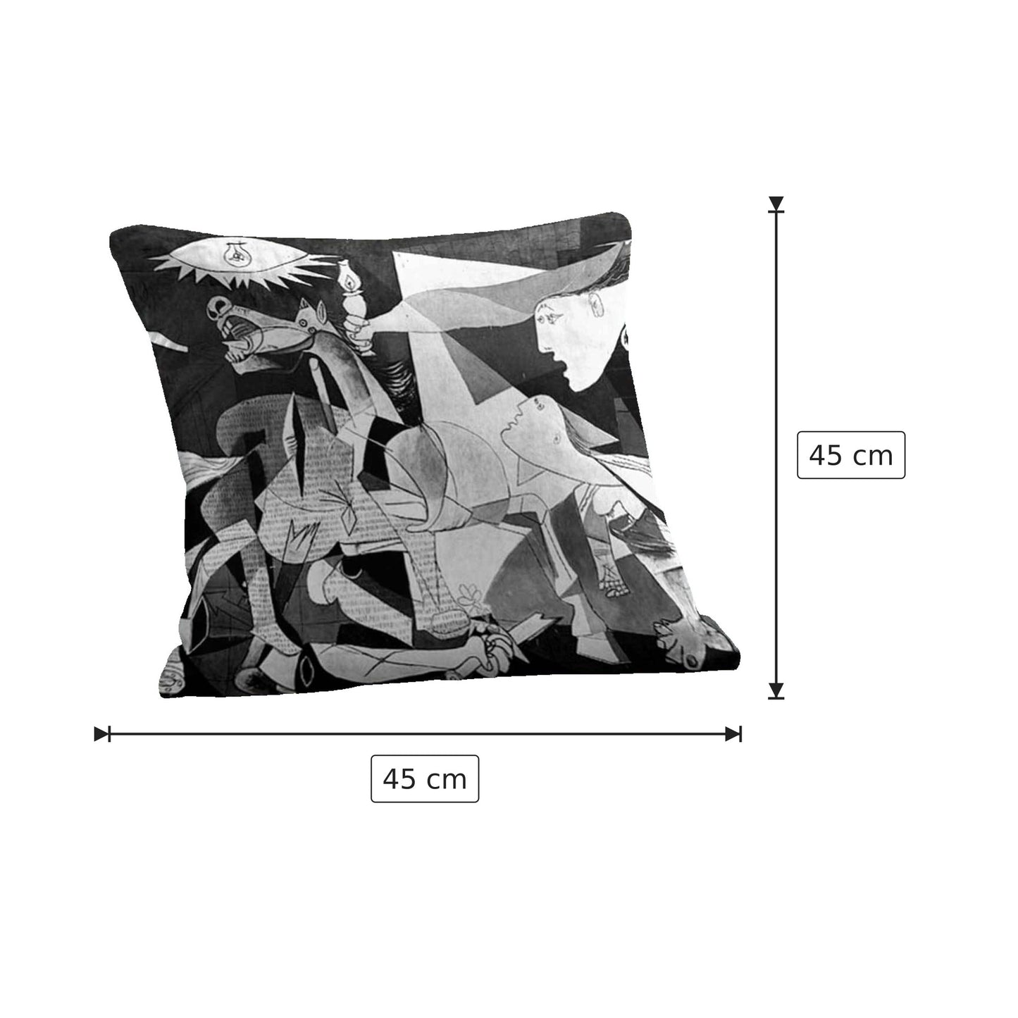 Fodera Cuscino Guernica Pablo Picasso - 45x45 cm
