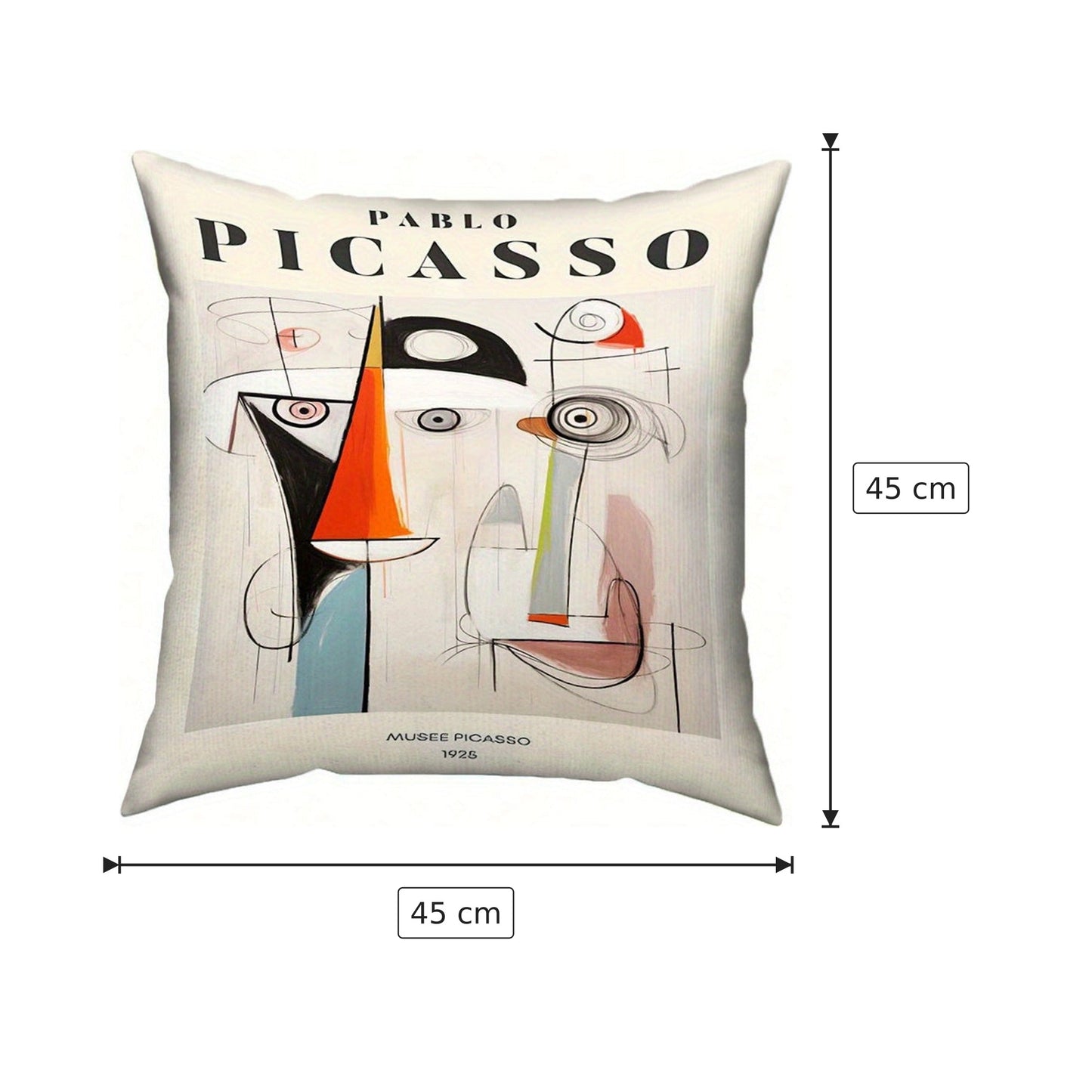 Fodera Cuscino Picasso Pablo 45x45 cm
