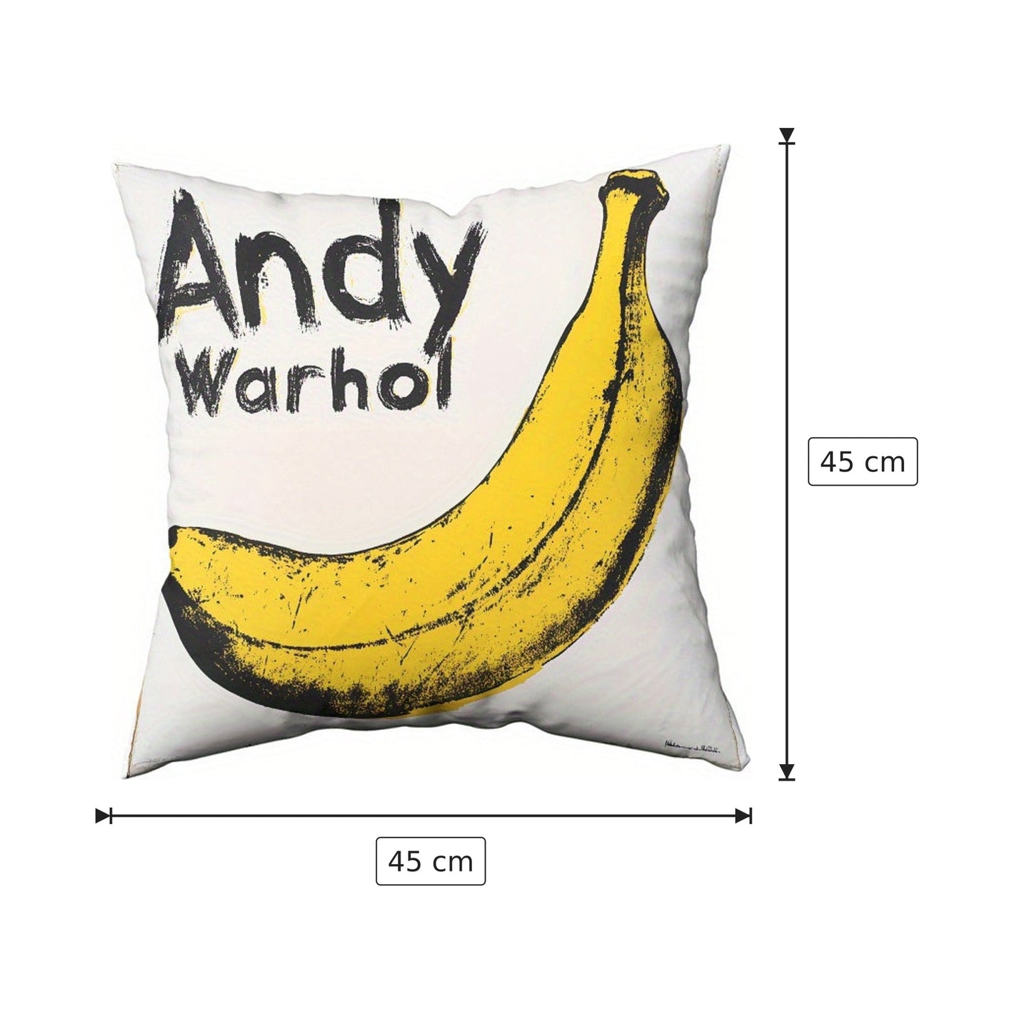 Fodera Cuscino Andy Warhol - 45x45 cm