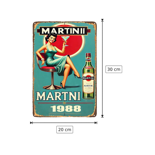 Targa in Metallo Vintage - 20x30 cm