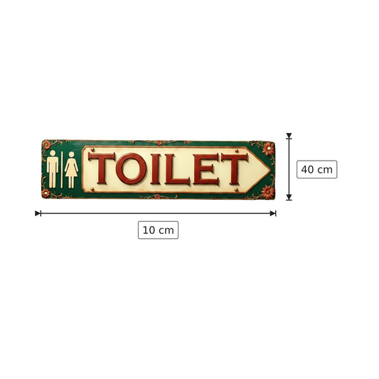 Targa in Metallo Vintage - 10x40 cm