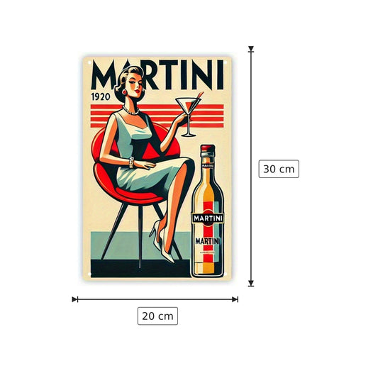 Targa in Alluminio Vintage - 20x30 cm