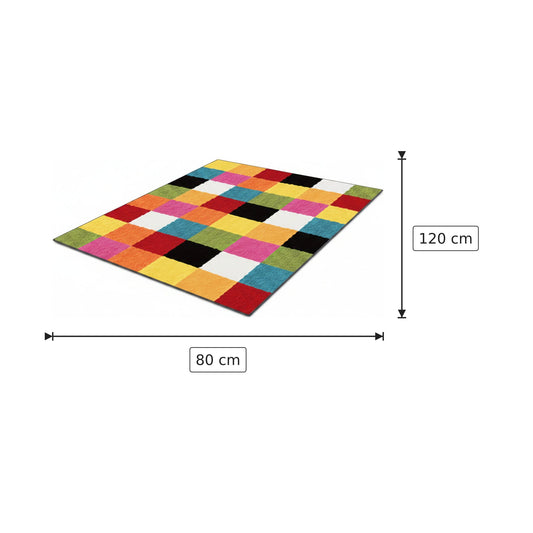 Tappeto multicolore - 80x120 cm - 100x160 cm - 140x200 cm - 180x250 cm - 200x300 cm
