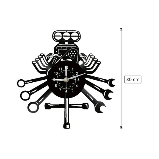 Orologio da Parete in Vinile Ø30 cm