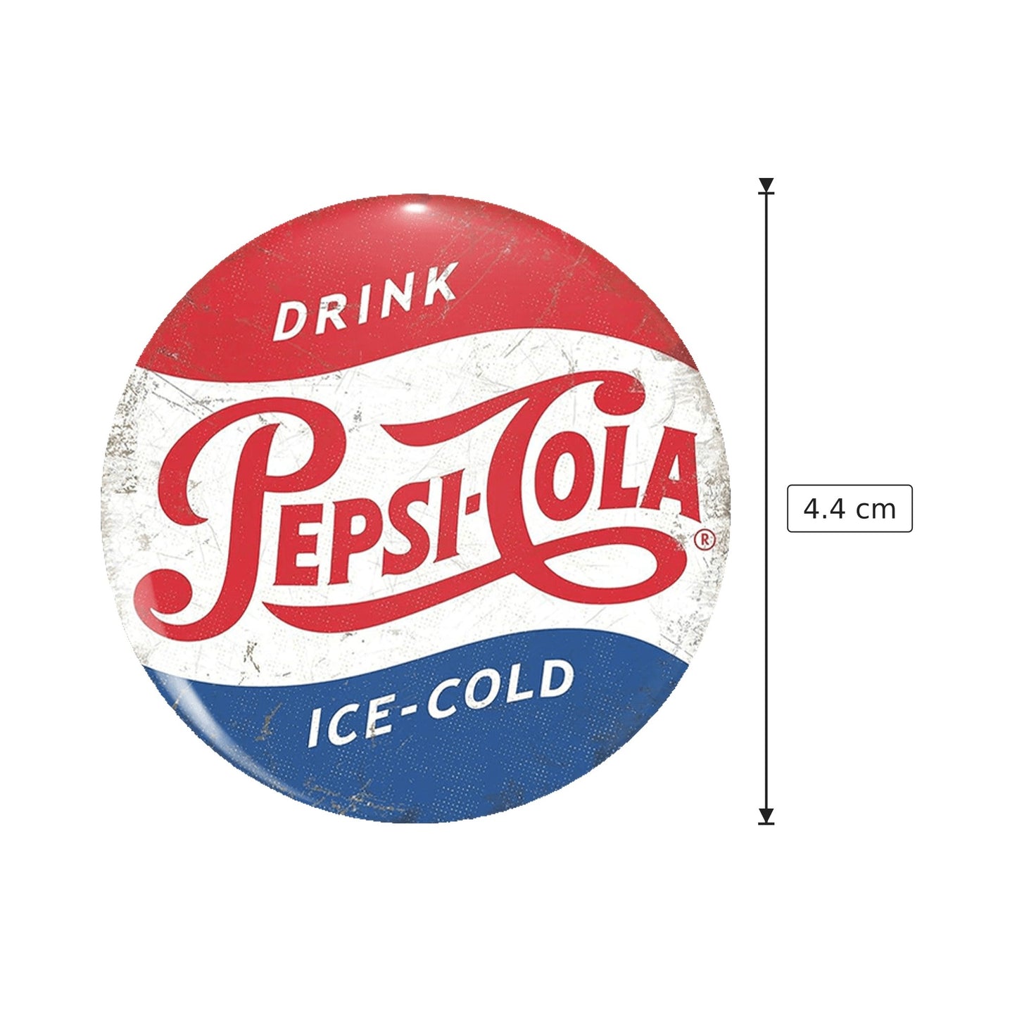 Spilla Pepsi Ø4,4 cm