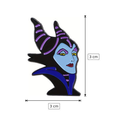 Spilla Malefica 3x3 cm