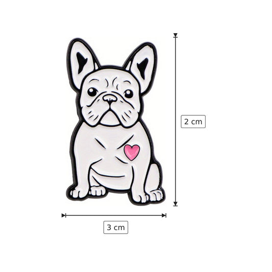Spilla Bulldog 3x2 cm