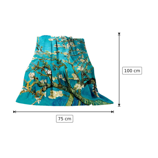 Coperta Mandorli Vincent Van Gogh 75x100 cm - 130x150 cm - 180x200 cm