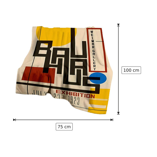 Coperta stile Bauhaus 75x100 cm - 100x130 cm - 150x130 cm