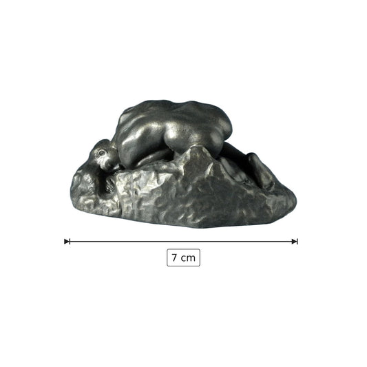Auguste Rodin - La Denaide - h 7 cm - Scultura 3D - Fatta e Dipinta a Mano