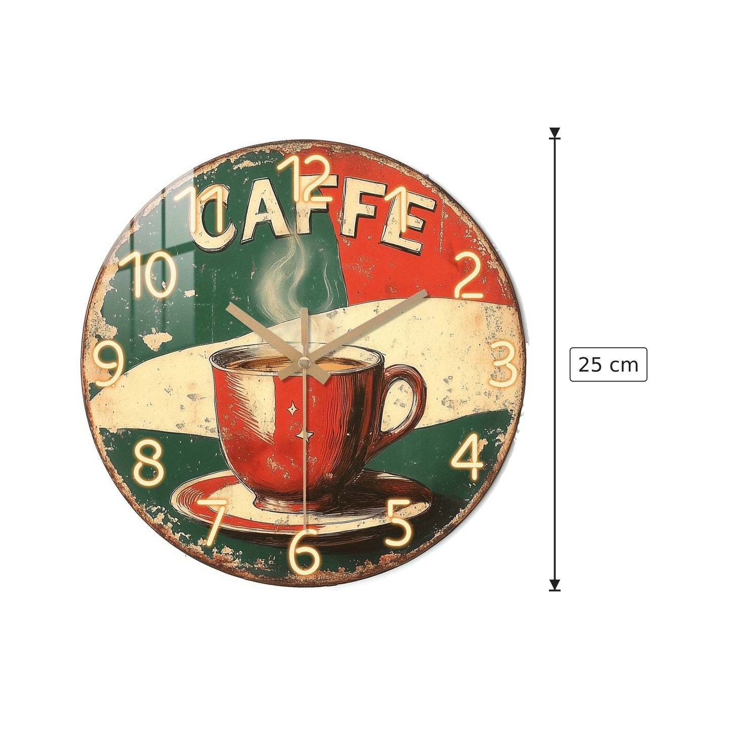 Orologio da parete vintage - Ø25 cm