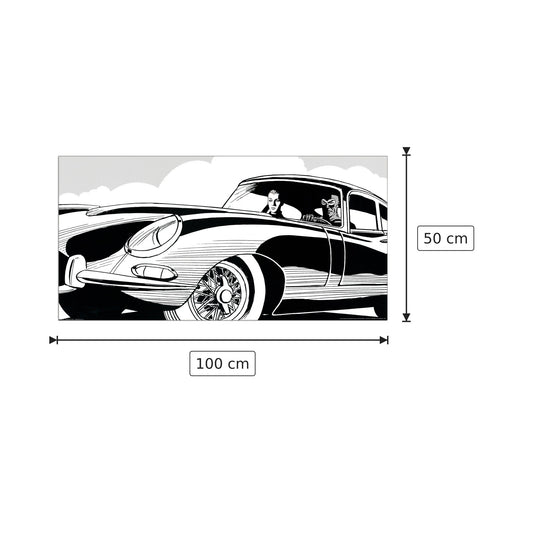 Diabolik & Eva Kant - ASTORINA - cm 100x50 - Pannello in MDF
