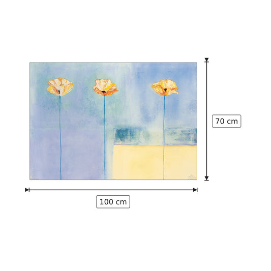 Poppy Dreams II - HEINEMANN - cm 100x70 - Pannello in MDF