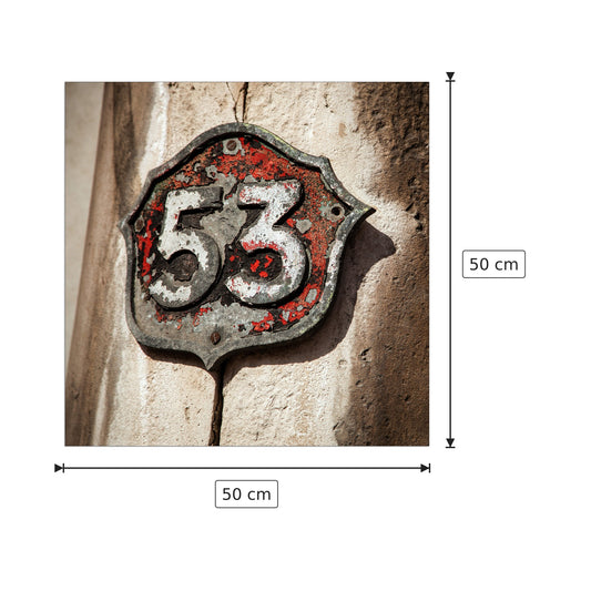 53 - Art Studio - cm 50x50 - Pannello in MDF