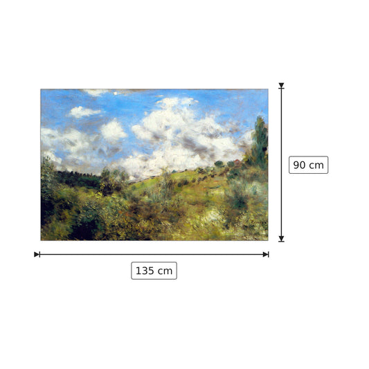 Paesaggio - Renoir Pierre-Auguste - cm 135x90 - Pannello in MDF