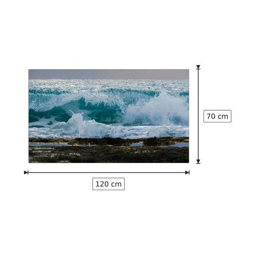 onda - Art Studio - cm 120x70 - Pannello in MDF