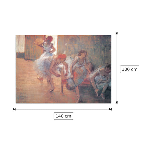 Ballerine - DEGAS - cm 140x100 - Pannello in MDF