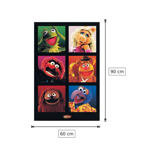 The Muppets - NULL - cm 60x90 - Pannello in MDF
