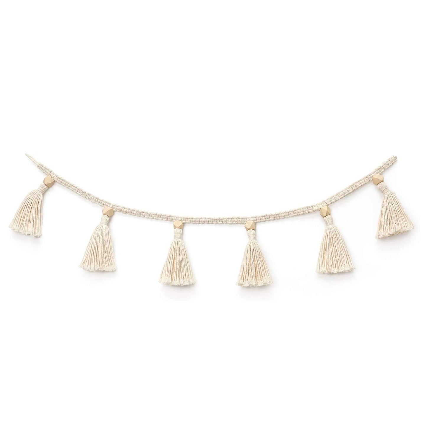 Ghirlanda macramé cotone