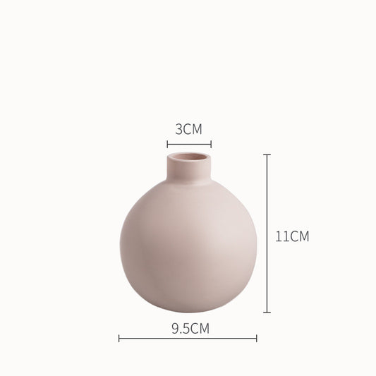 Vaso affusolato beige sabbia medio