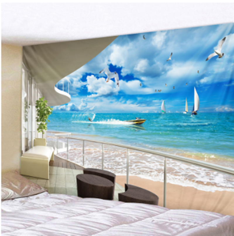 Arazzo paesaggio 3D