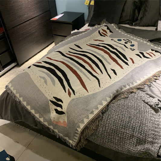 Plaid Decorativo Tigre