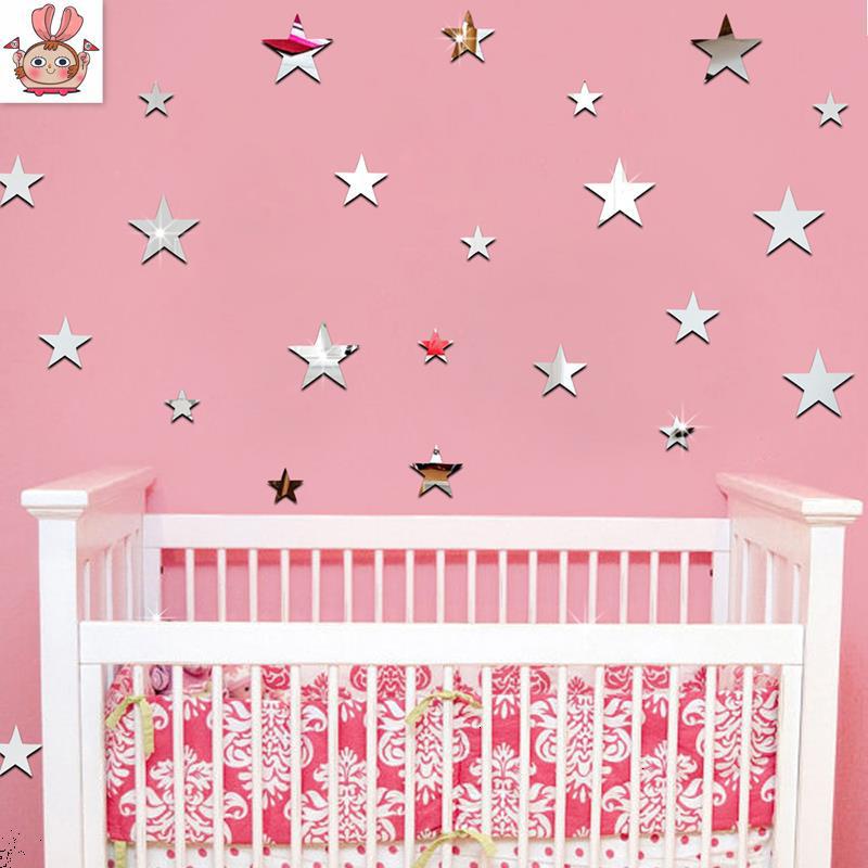 Specchio murale stelle e fate