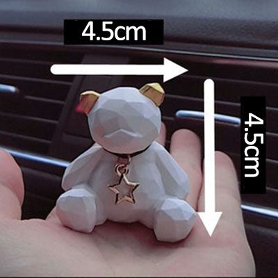 Profumatore auto orso geometrico