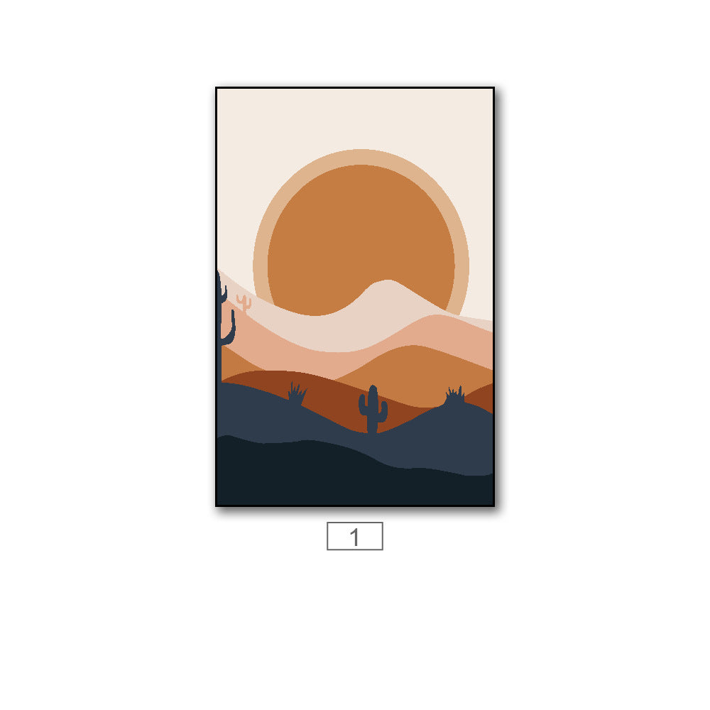 Quadro sole luna