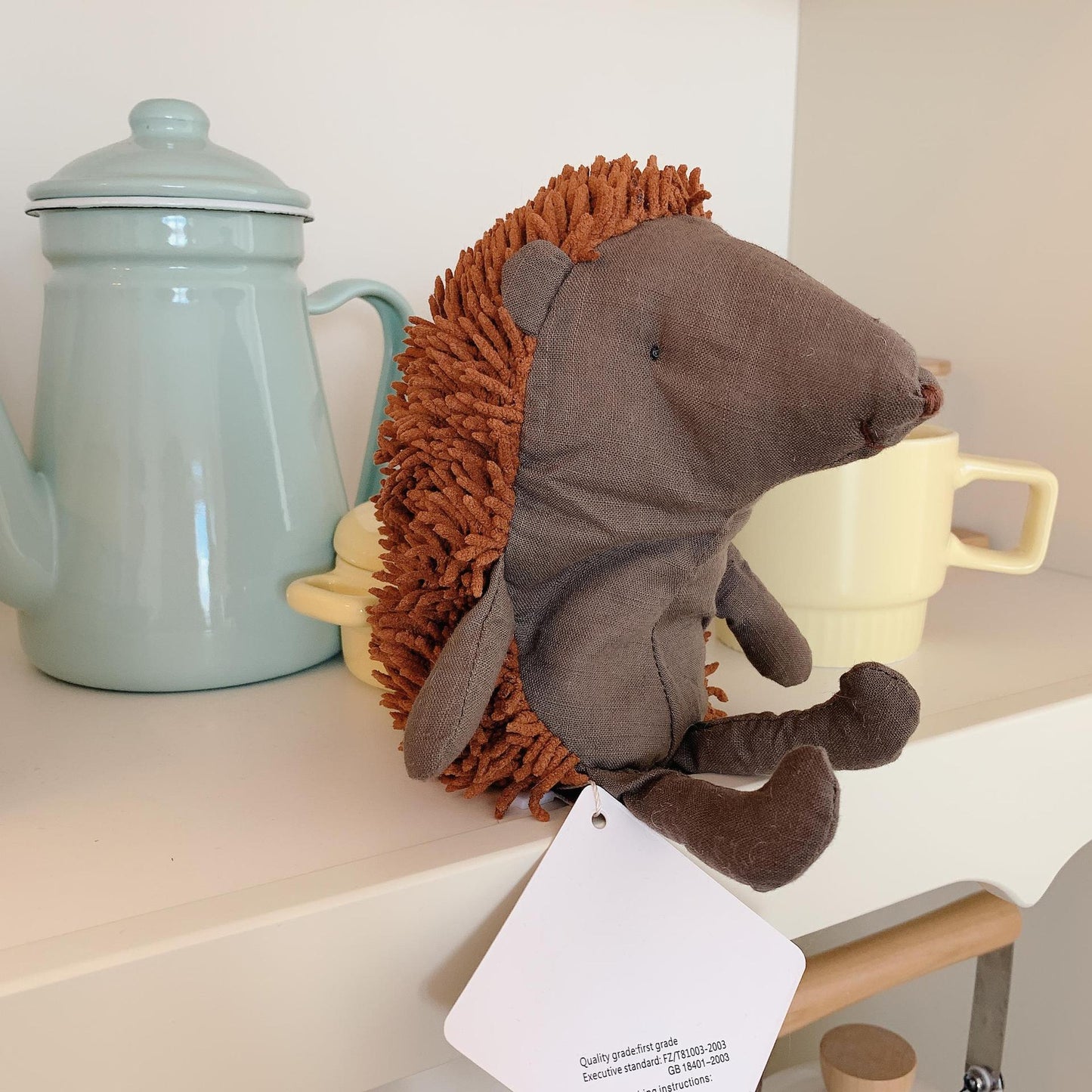 Peluche riccio carino