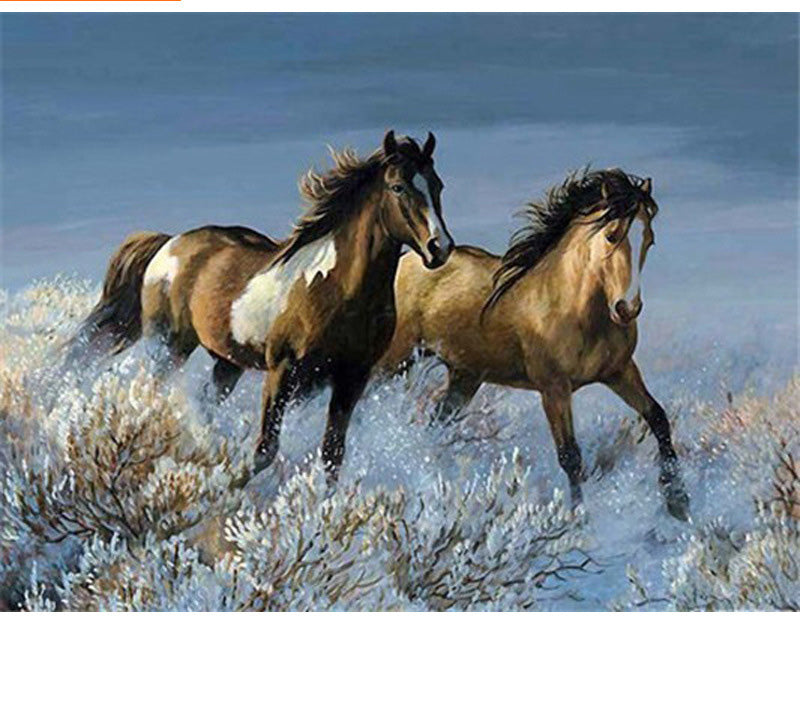 Cavallo Madre Figlio