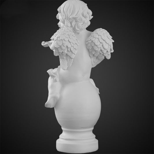 Busto angelo violino su base