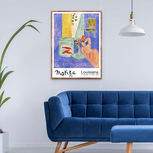 Quadro su tela Pesce rosso