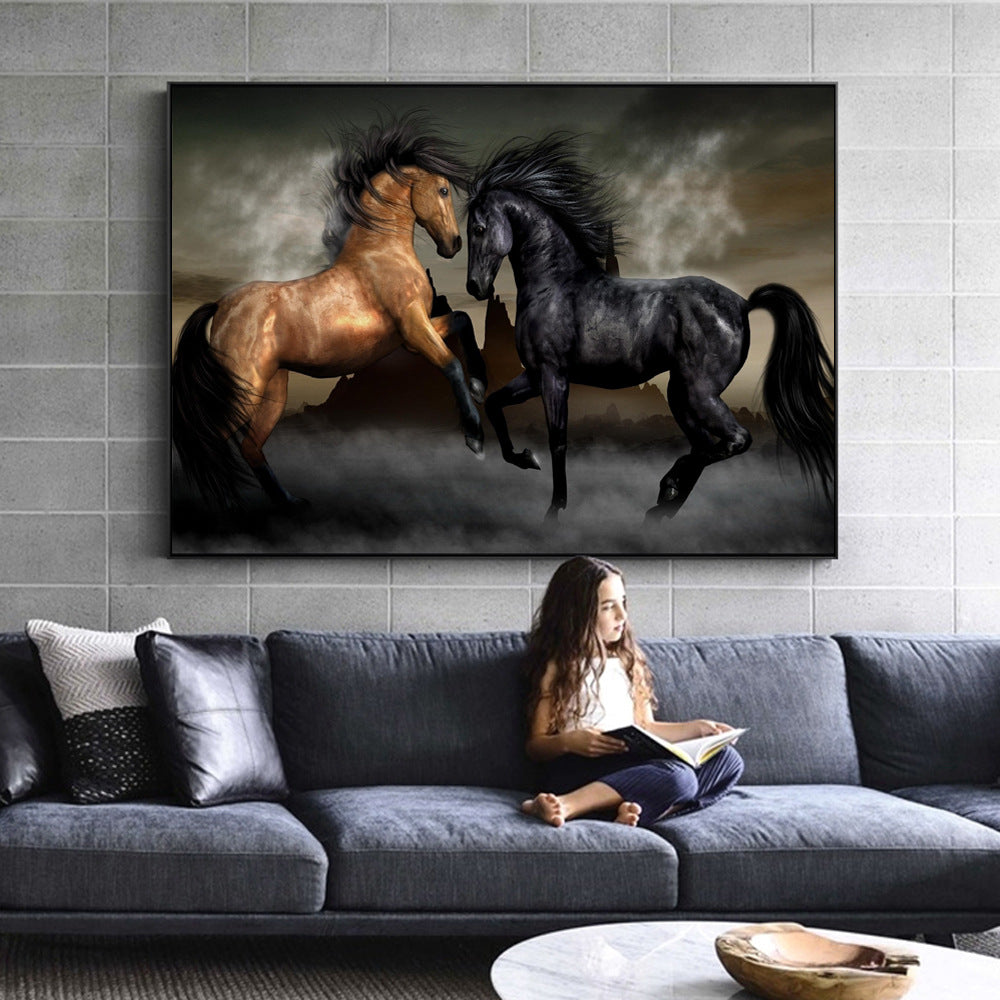 Quadro cavallo moderno