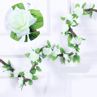 Ghirlanda Rose Artificiali