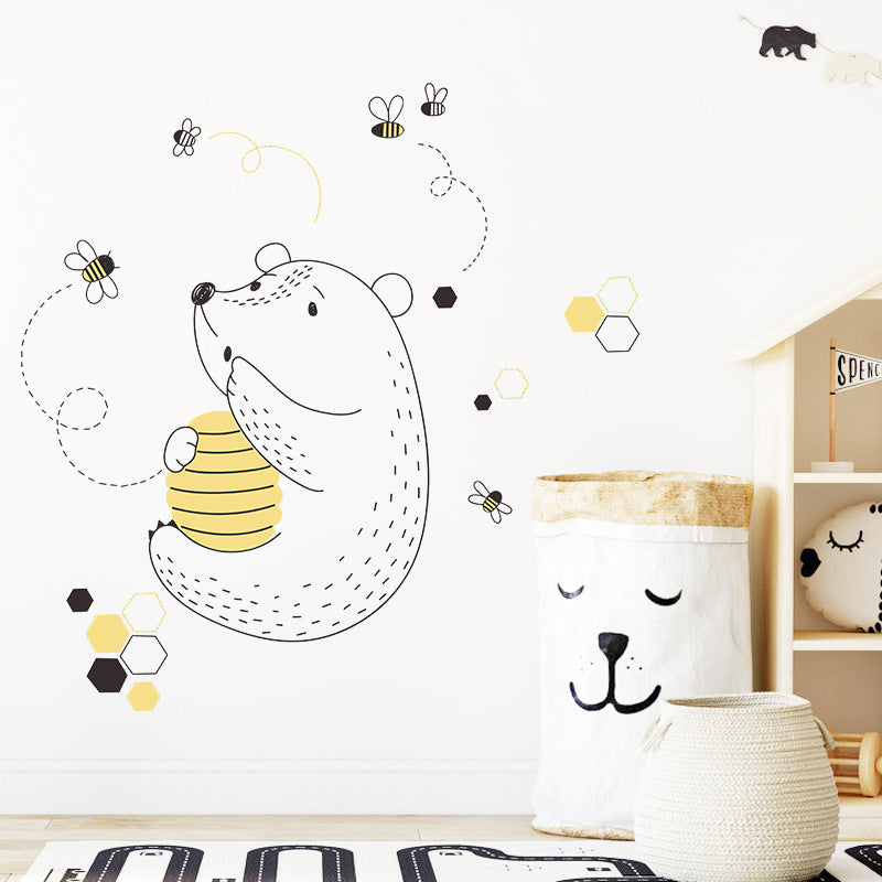Adesivo Murale Orso
