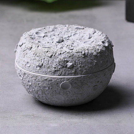 Portacenere luna cemento